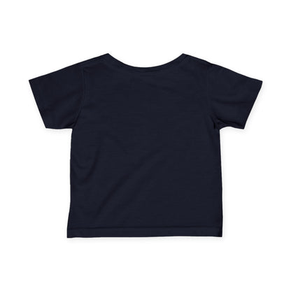 Infant Tee — "Made by Allah" Pastel Baby Shirt
