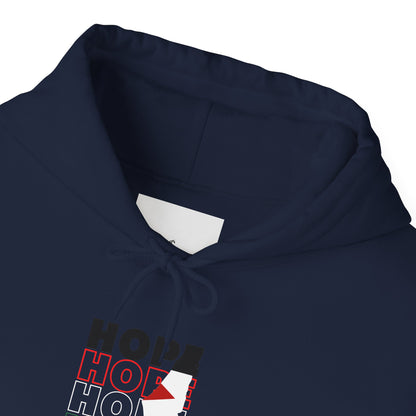 Hoodie — "HOPE" Palestinian Flag Graphic Pullover