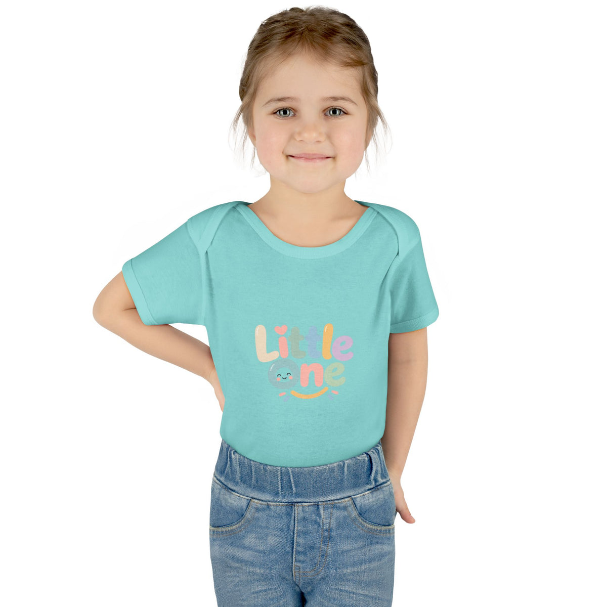 Little One Infant Bodysuit – Pastel Baby Shower Gift