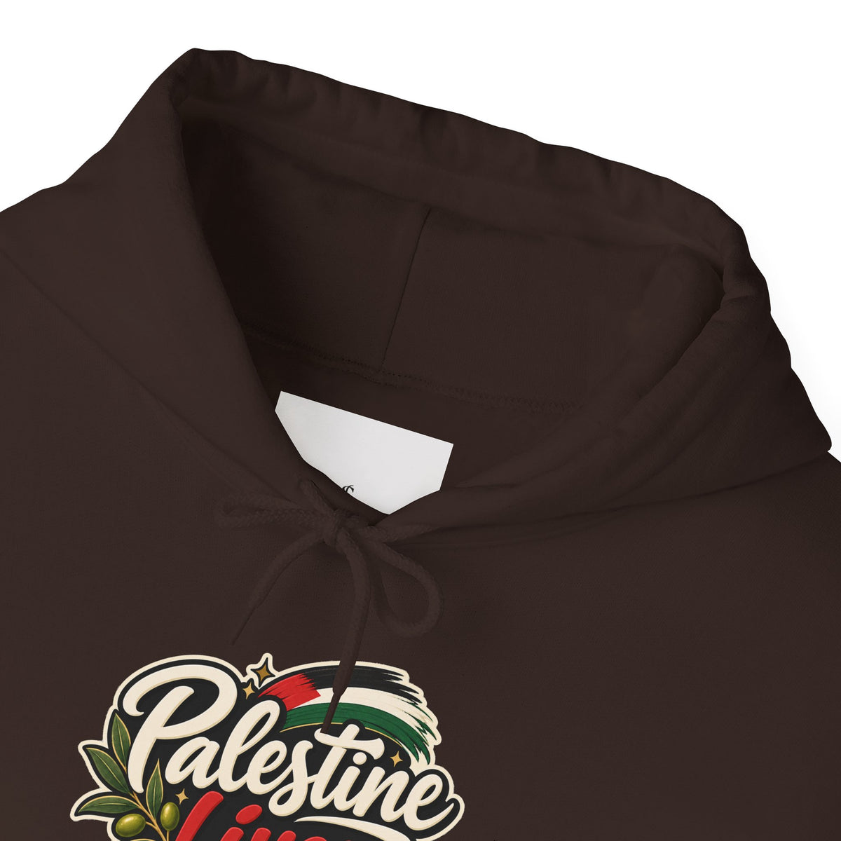 Hoodie — "Palestine Lives in Us" Graphic Hoodie