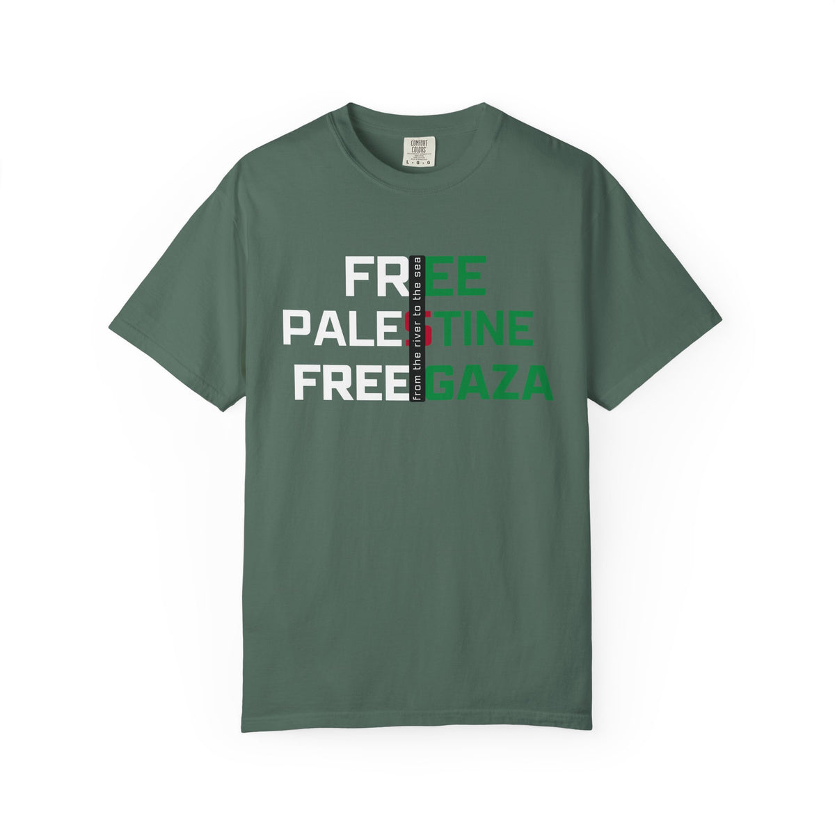 Free Palestine Free Gaza T-Shirt — Political Solidarity Tee