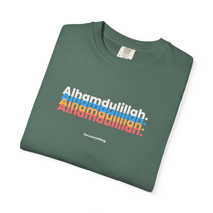 Alhamdulillah Repeat Script T-Shirt — Faith-Inspired Casual Tee