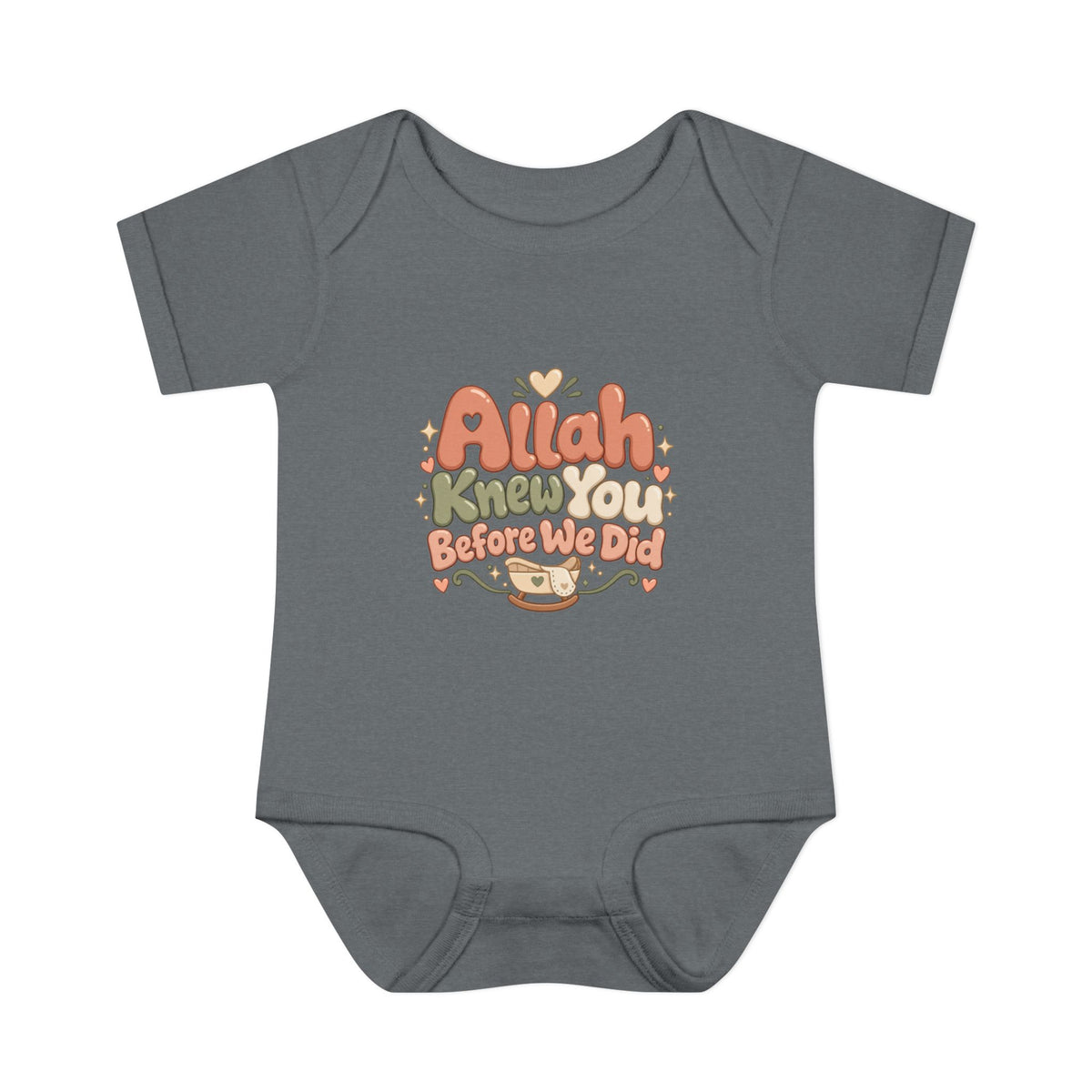 Infant Bodysuit – "Allah Knew You Before We Did" Muslim Baby Onesie