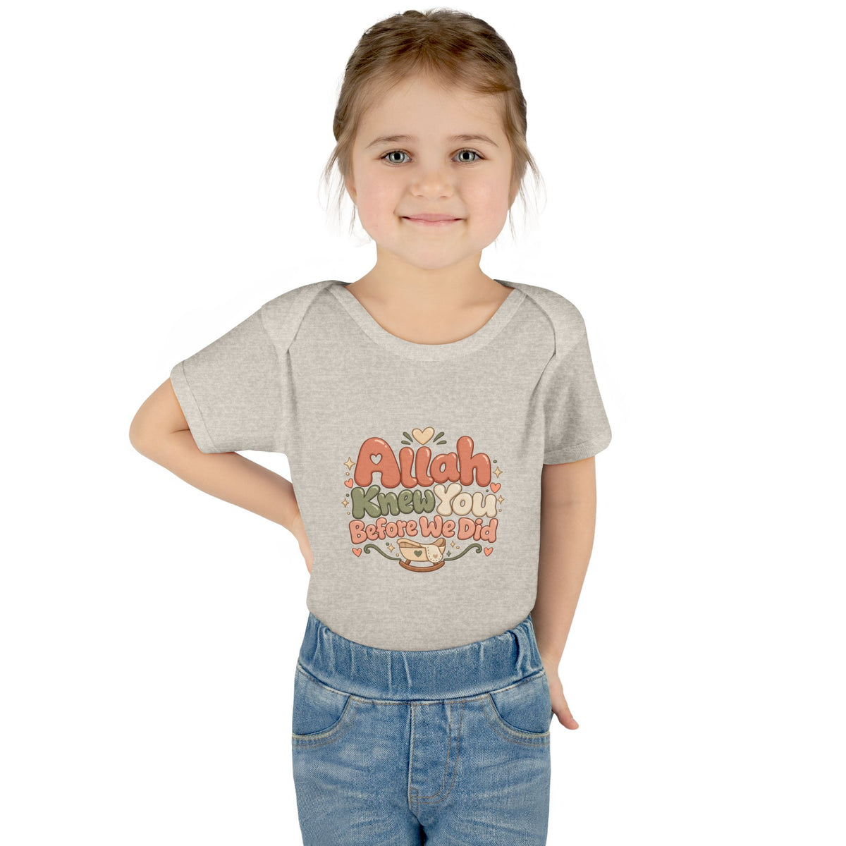 Infant Bodysuit – "Allah Knew You Before We Did" Muslim Baby Onesie