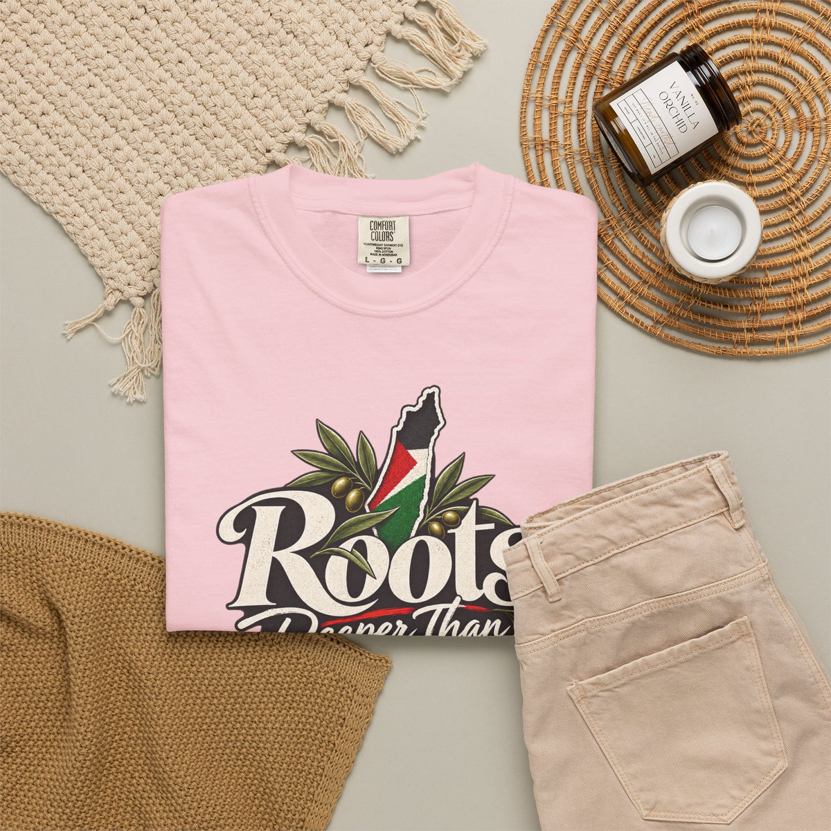 T-Shirt — "Roots Deeper Than Occupation" Heritage Graphic Tee