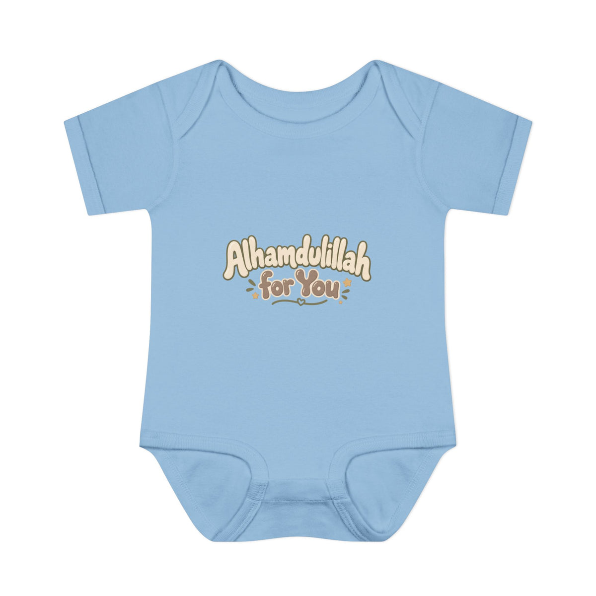 “Alhamdulillah for You” Baby Bodysuit — Newborn Islamic Celebration Onesie