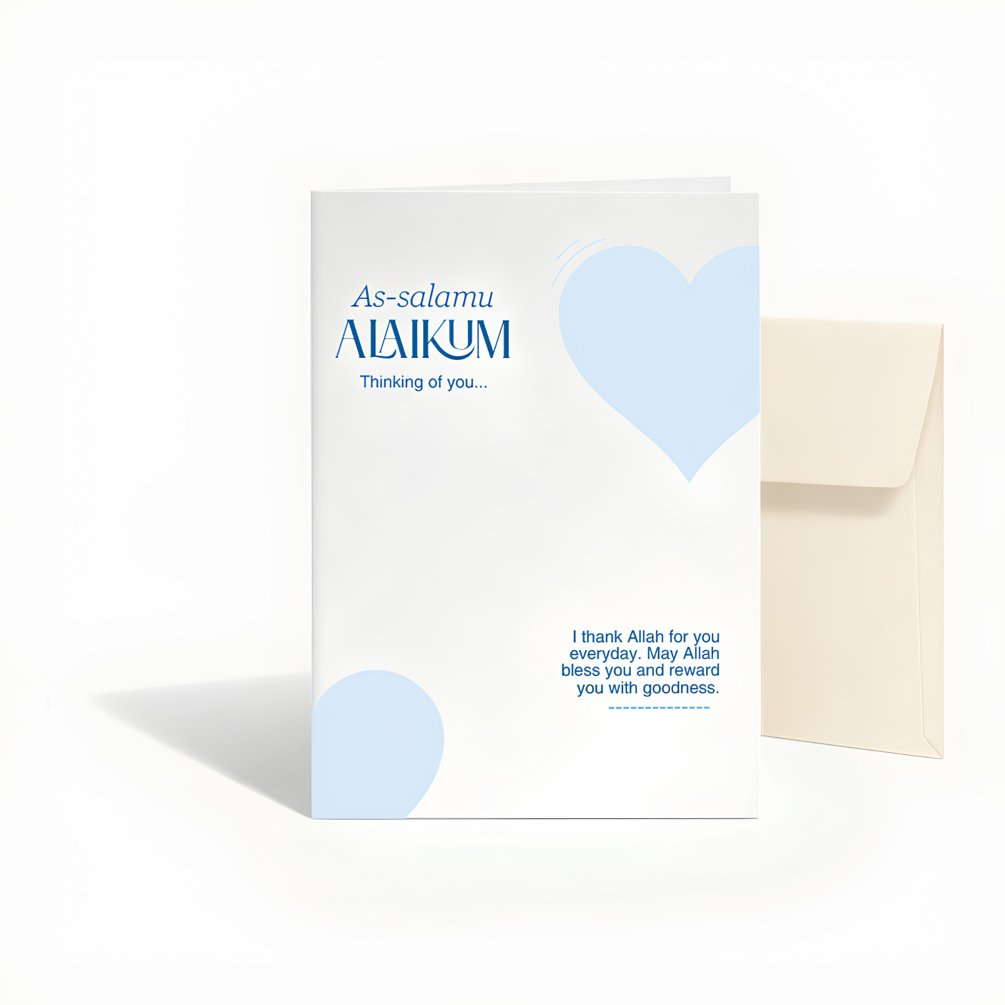 As-salamu Alaikum Thinking of You Islamic Greeting Card
