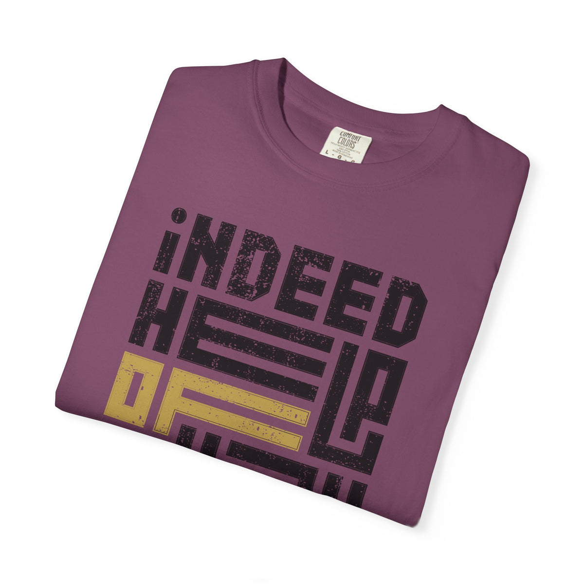 Indeed Help Of Allah Is Near T-Shirt — Qur'an 2:214 Islamic Calligraphy Tee