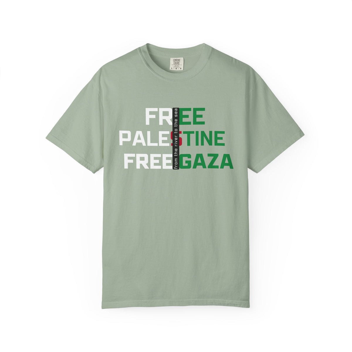 Free Palestine Free Gaza T-Shirt — Political Solidarity Tee