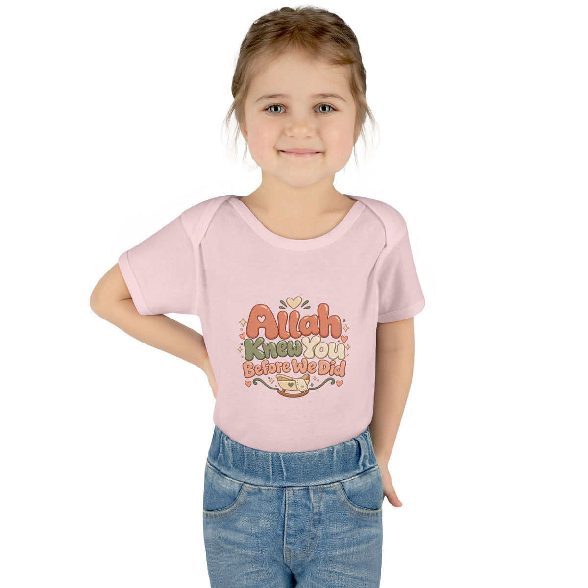 Infant Bodysuit – "Allah Knew You Before We Did" Muslim Baby Onesie