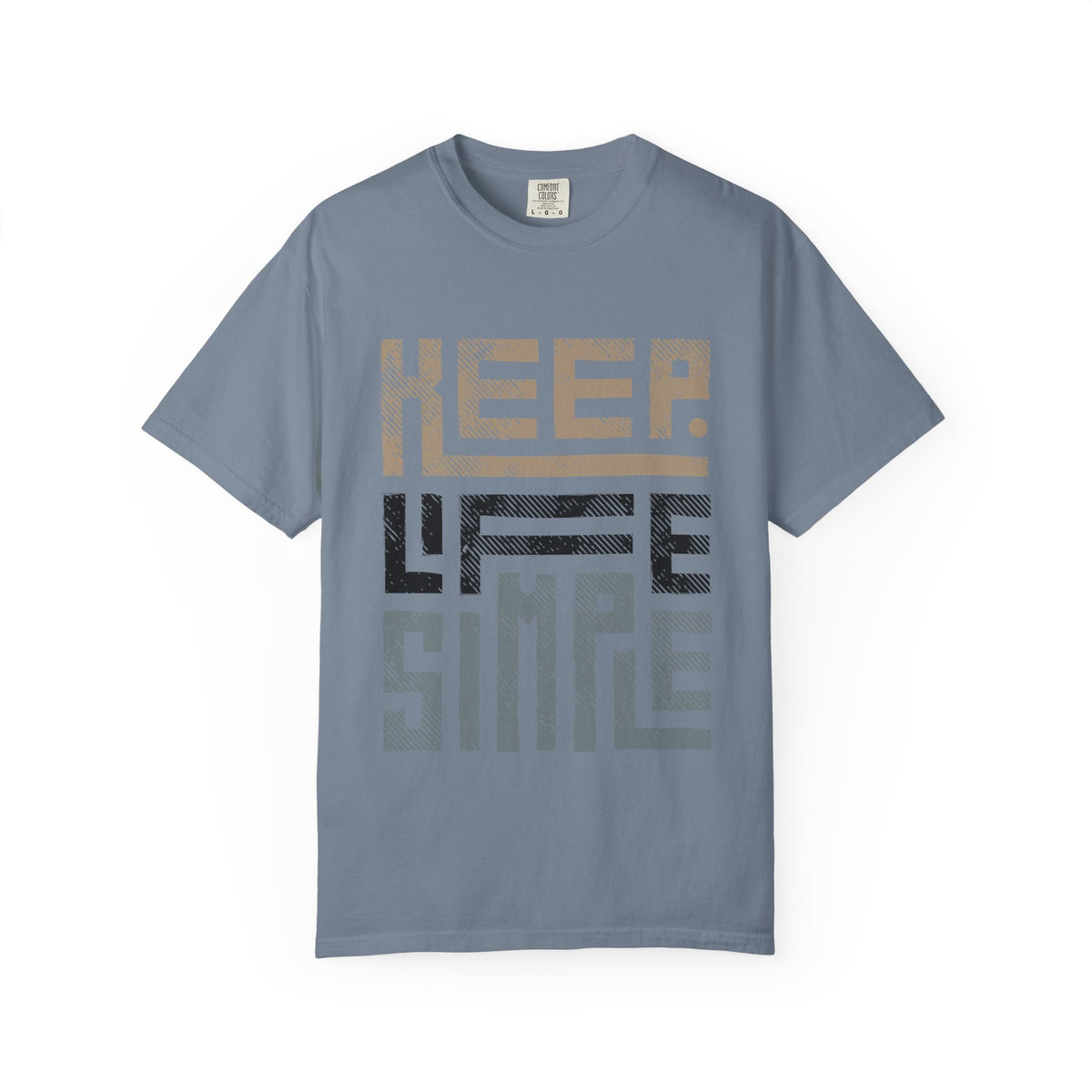 Keep Life Simple T-Shirt — Minimalist Inspirational Graphic Tee