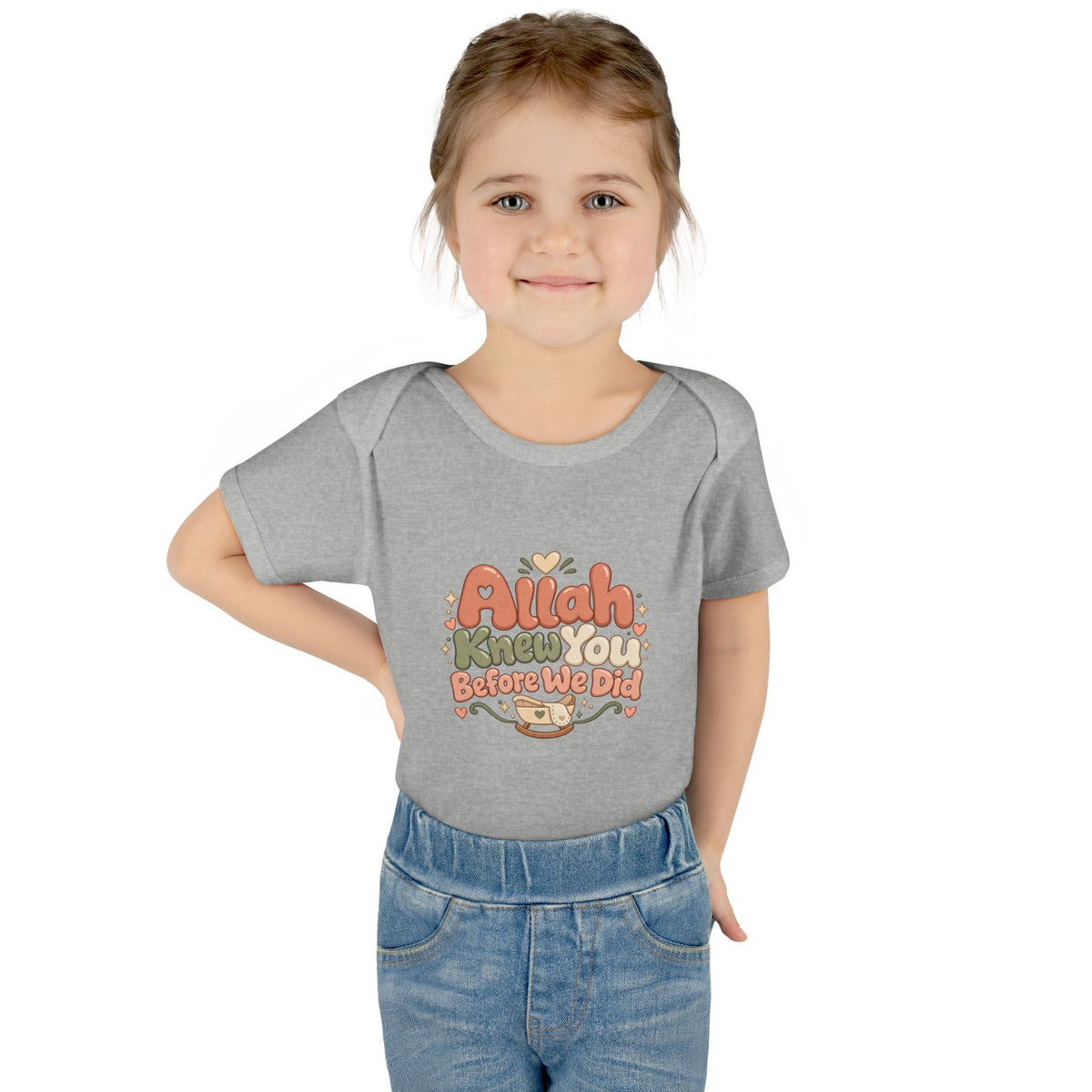 Infant Bodysuit – "Allah Knew You Before We Did" Muslim Baby Onesie