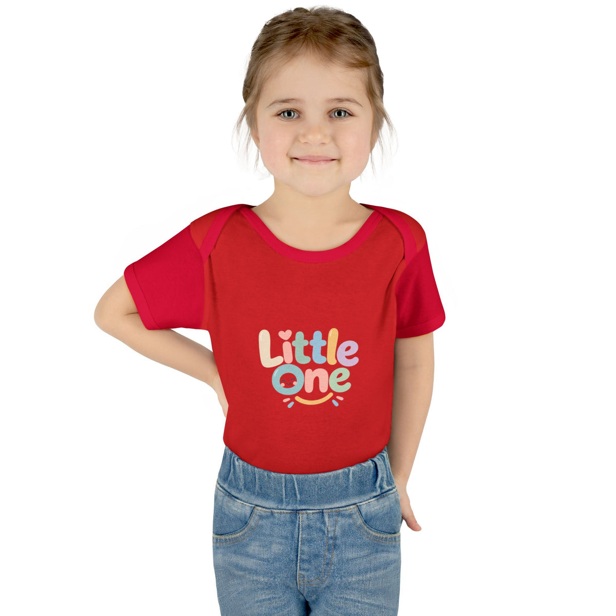 Little One Infant Bodysuit – Pastel Baby Shower Gift
