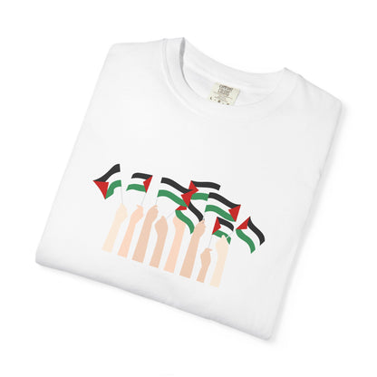 Palestine Flags T-Shirt — Minimal Graphic Tee