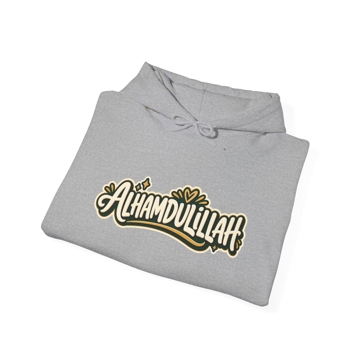 Alhamdulillah Hoodie — 'Through Every Chapter' Inspirational Islamic Pullover