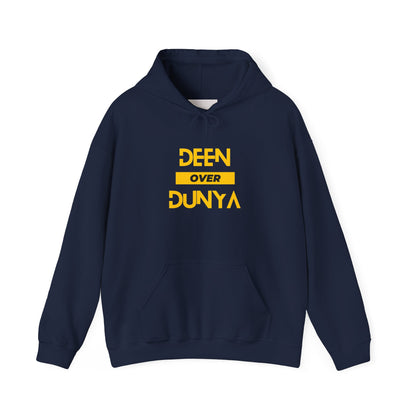 Deen Over Dunya Hoodie — Islam Over Worldly Life Pullover