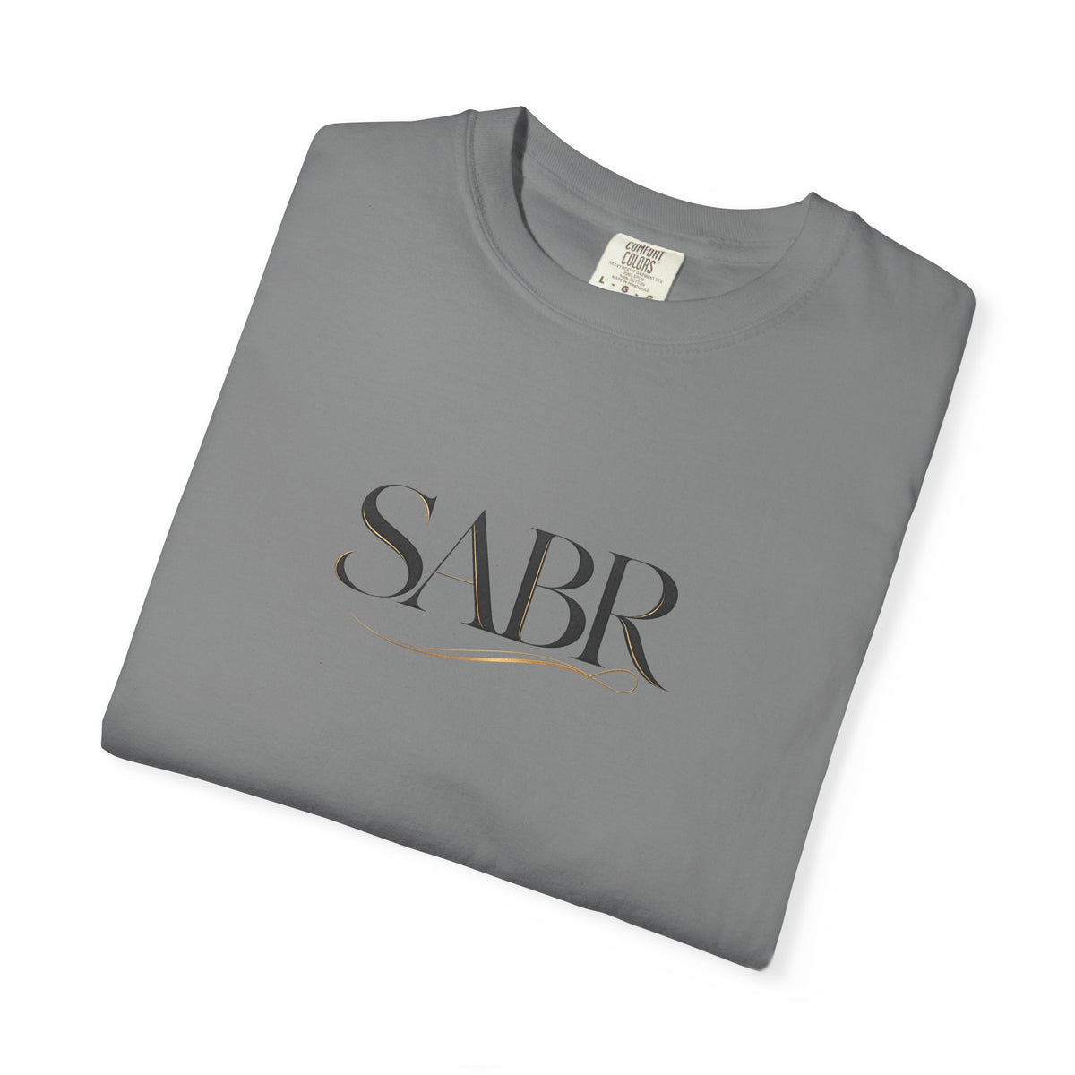 SABR Minimalist Script T-Shirt — Elegant Faith-Inspired Tee