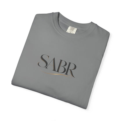 SABR Minimalist Script T-Shirt — Elegant Faith-Inspired Tee