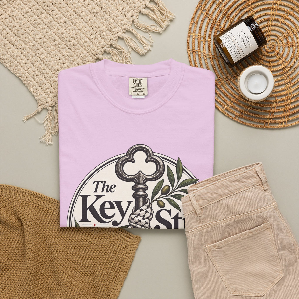 Key Still Fits T-Shirt — Vintage Skeleton Key Graphic Tee