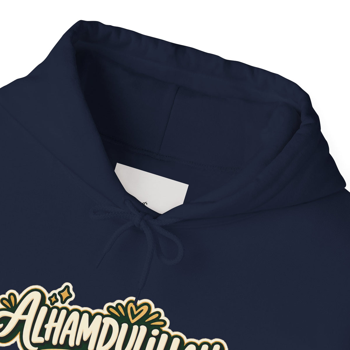 Alhamdulillah Hoodie — 'Through Every Chapter' Inspirational Islamic Pullover