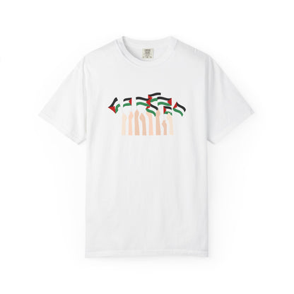 Palestine Flags T-Shirt — Minimal Graphic Tee