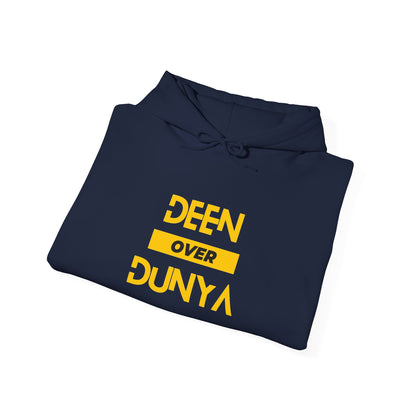 Deen Over Dunya Hoodie — Islam Over Worldly Life Pullover