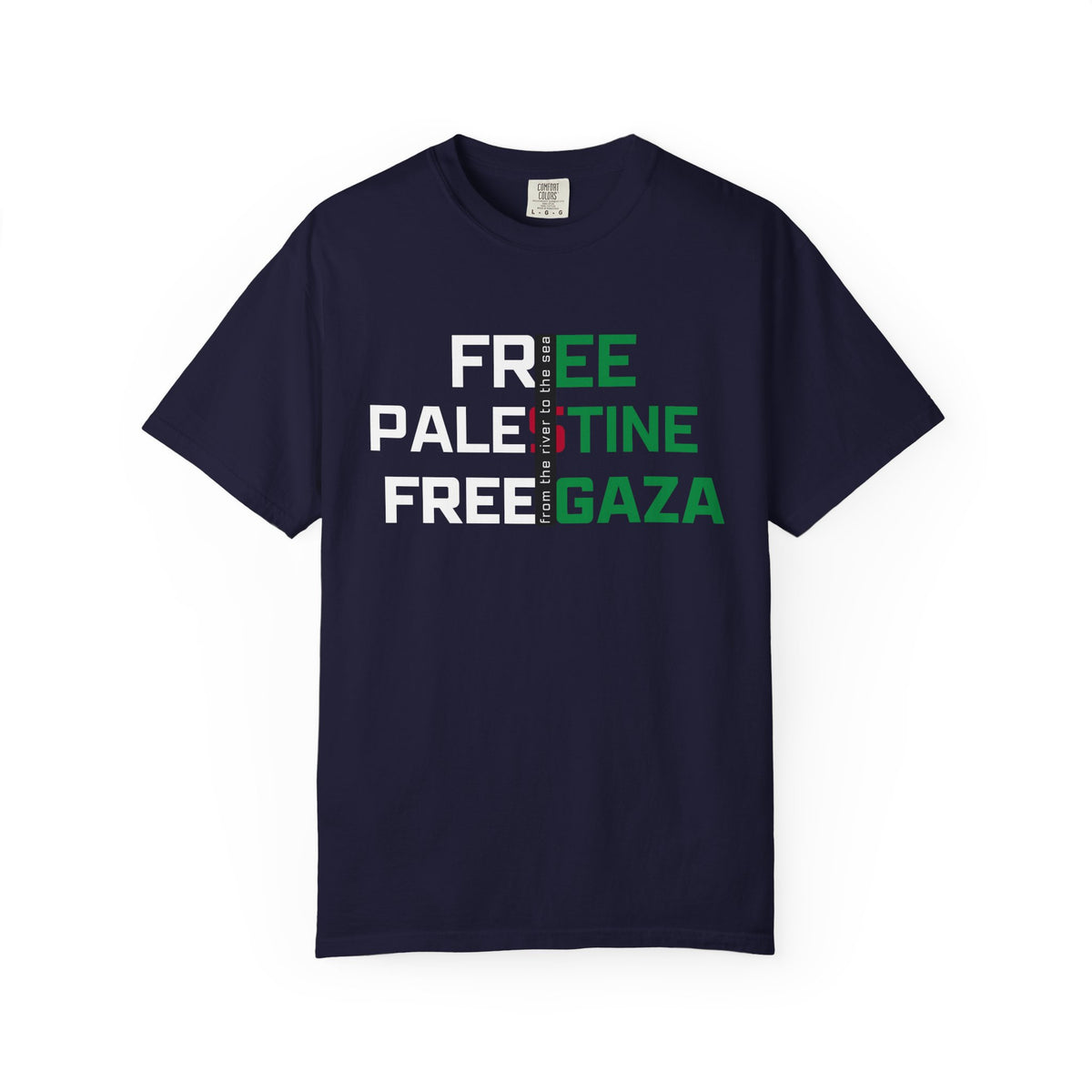 Free Palestine Free Gaza T-Shirt — Political Solidarity Tee
