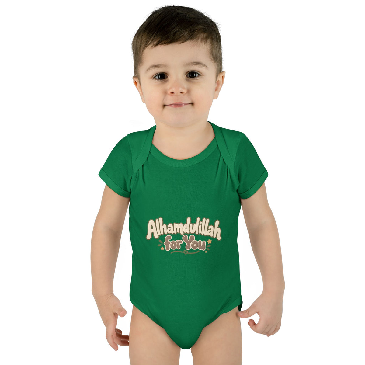 “Alhamdulillah for You” Baby Bodysuit — Newborn Islamic Celebration Onesie