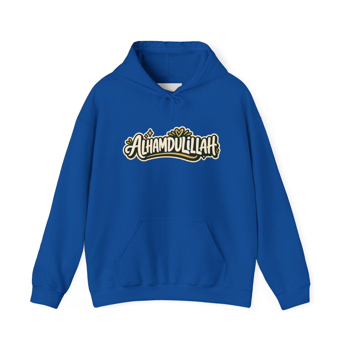 Alhamdulillah Hoodie — 'Through Every Chapter' Inspirational Islamic Pullover