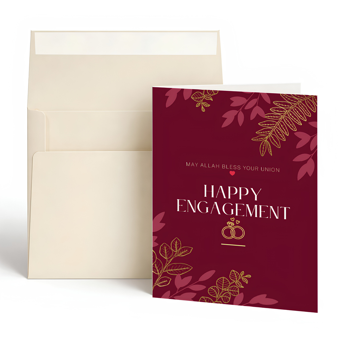 May Allah Bless Your Union | Engagement Greeting Card