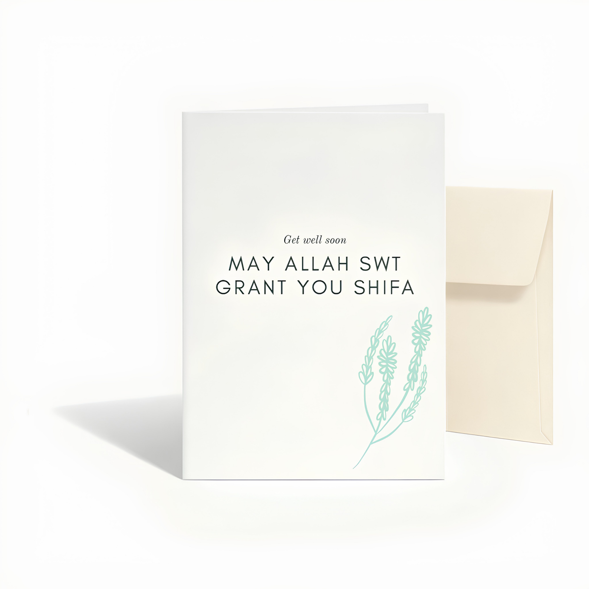 May Allah Grant You Shifa | Islamic Get Well Greeting Card