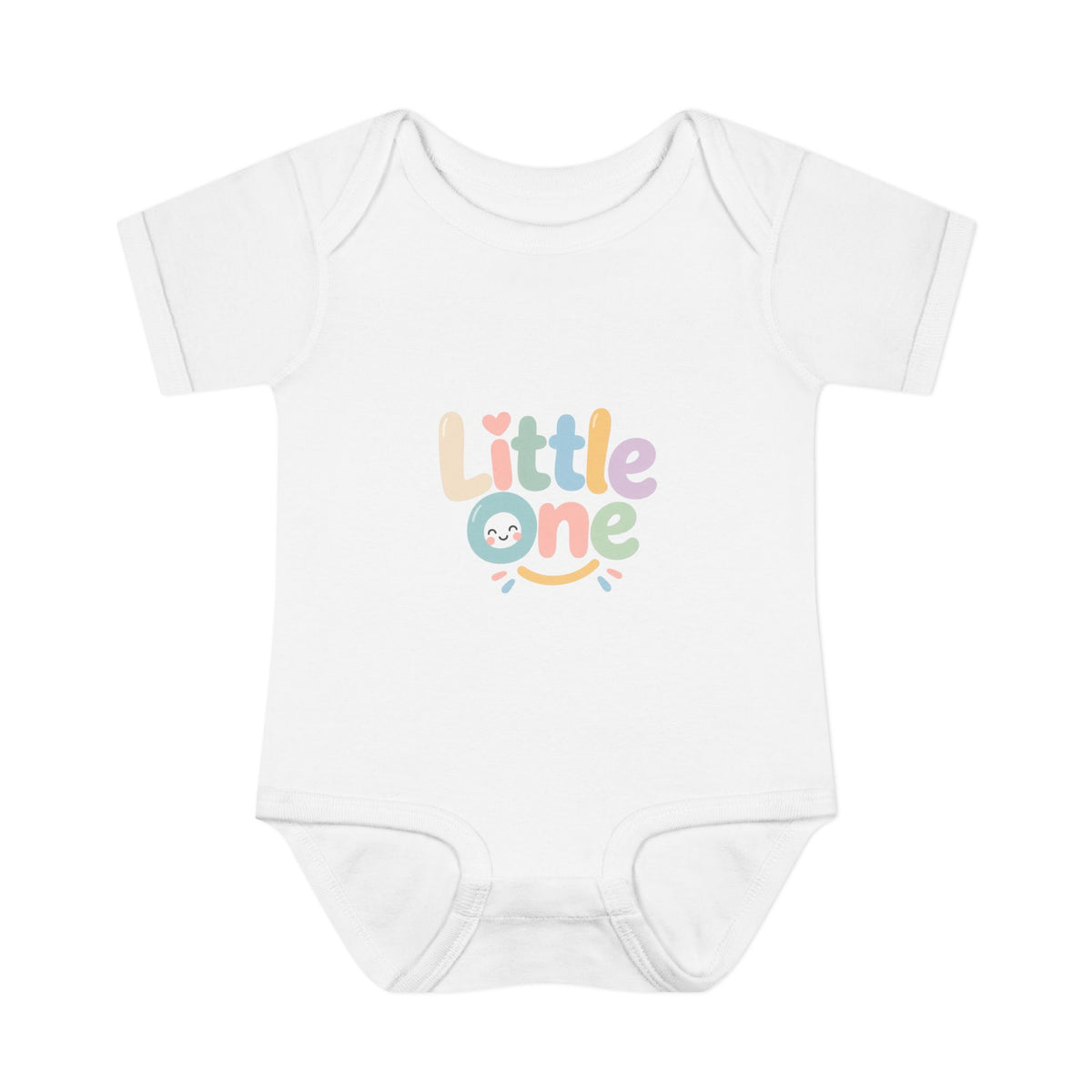 Little One Infant Bodysuit – Pastel Baby Shower Gift