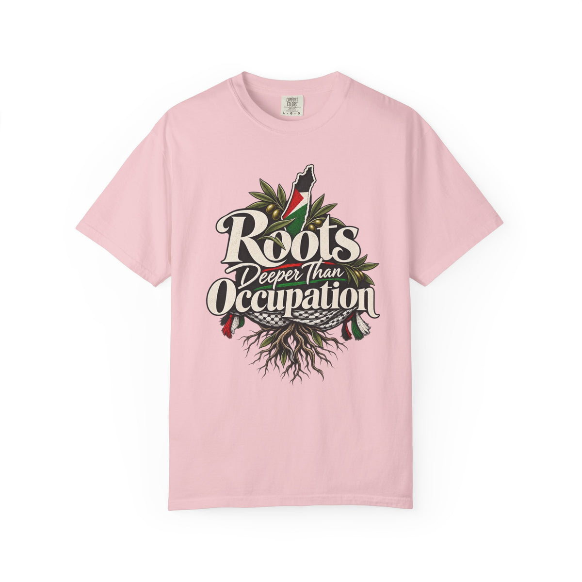 T-Shirt — "Roots Deeper Than Occupation" Heritage Graphic Tee