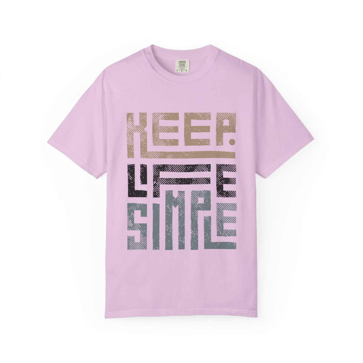 Keep Life Simple T-Shirt — Minimalist Inspirational Graphic Tee