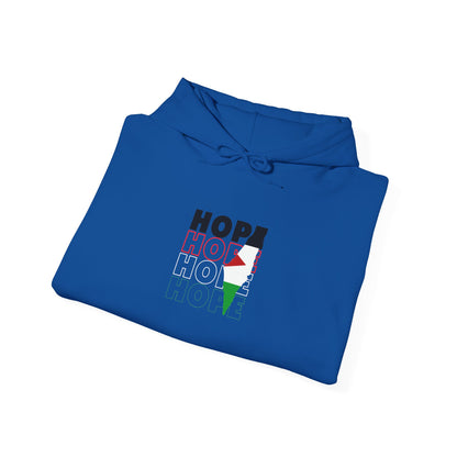 Hoodie — "HOPE" Palestinian Flag Graphic Pullover