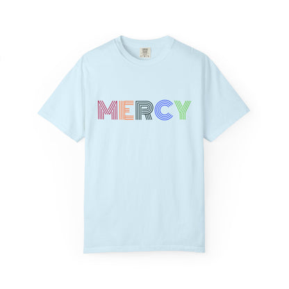 Mercy Multi Color Letters T-Shirt