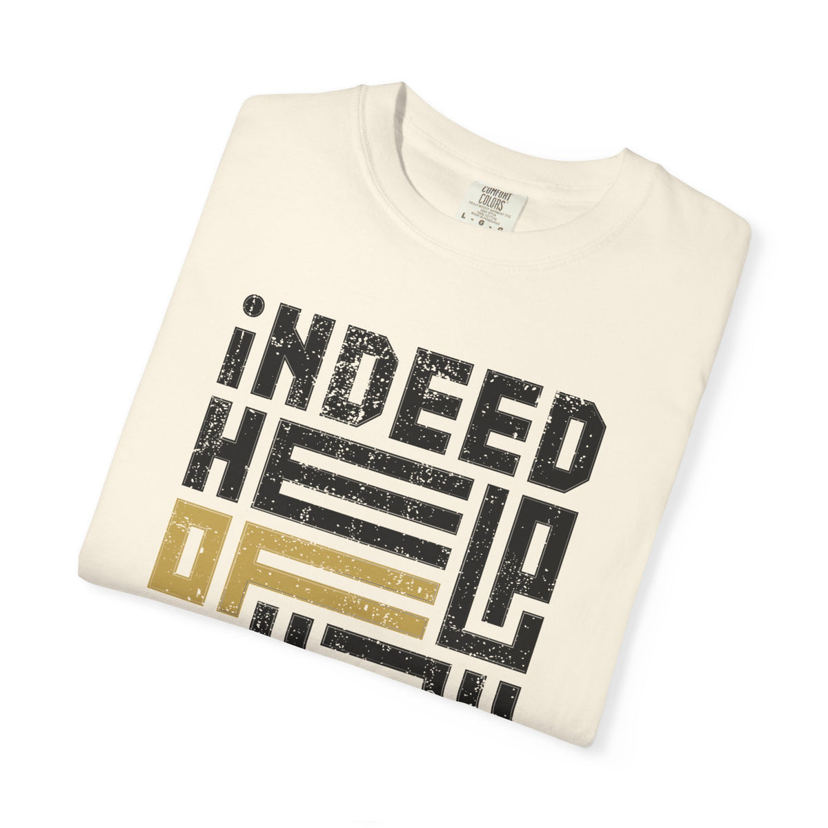 Indeed Help Of Allah Is Near T-Shirt — Qur'an 2:214 Islamic Calligraphy Tee