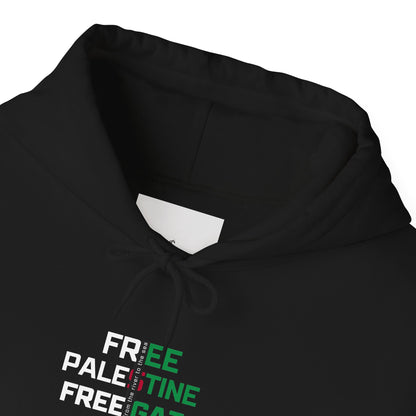 Free Palestine Free Gaza Hoodie – Solidarity Protest Pullover