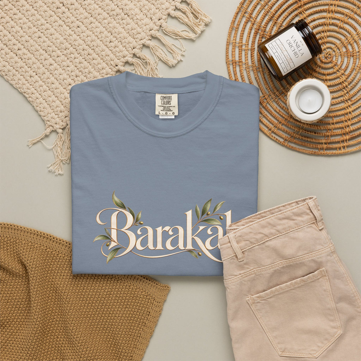 Barakah Floral Script T-Shirt