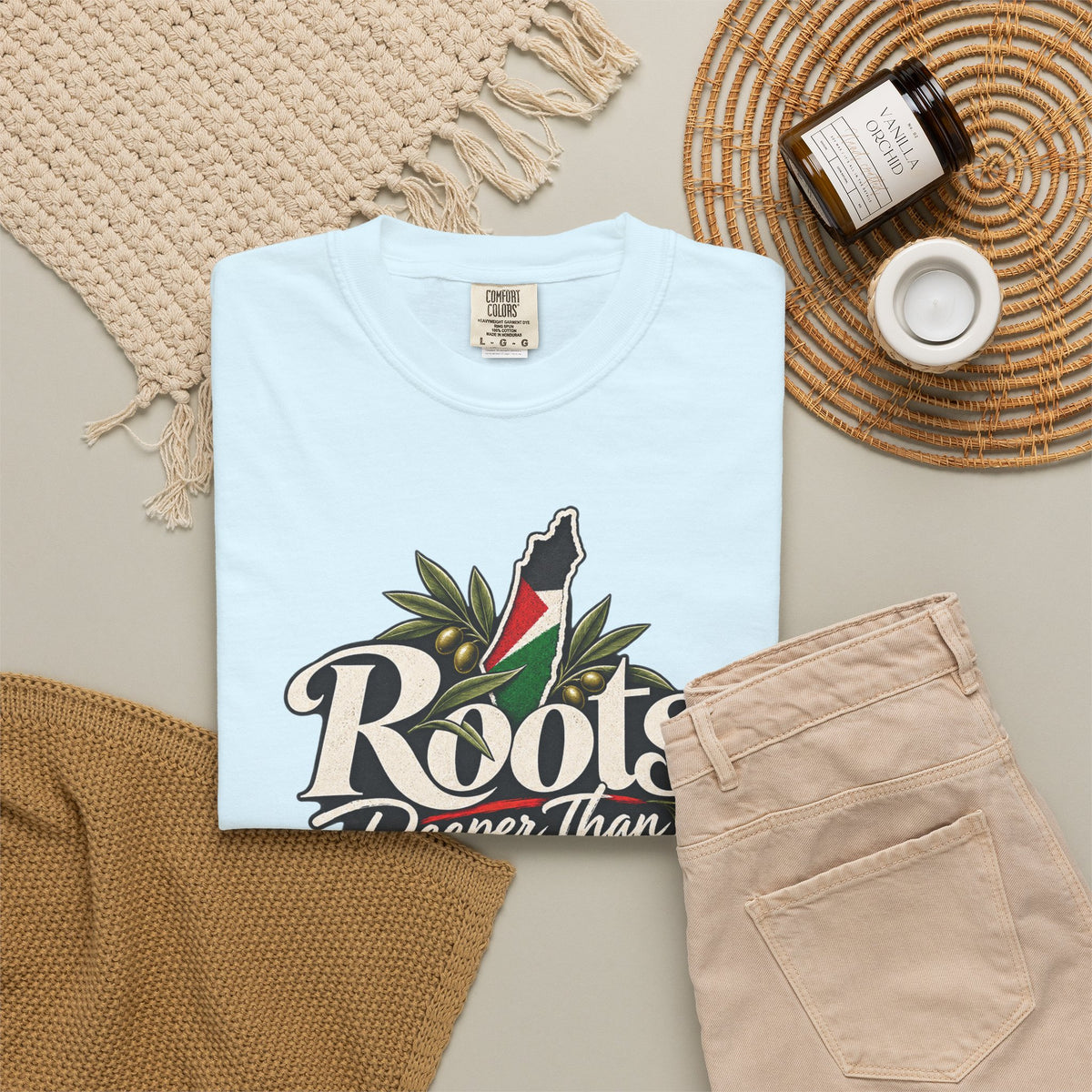 T-Shirt — "Roots Deeper Than Occupation" Heritage Graphic Tee