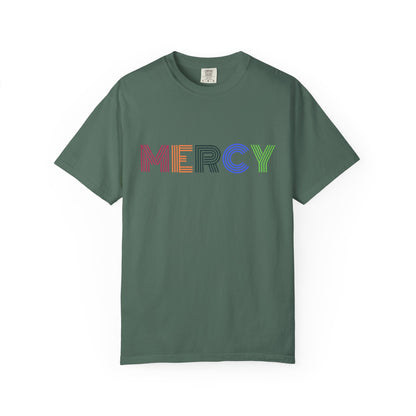 Mercy Multi Color Letters T-Shirt