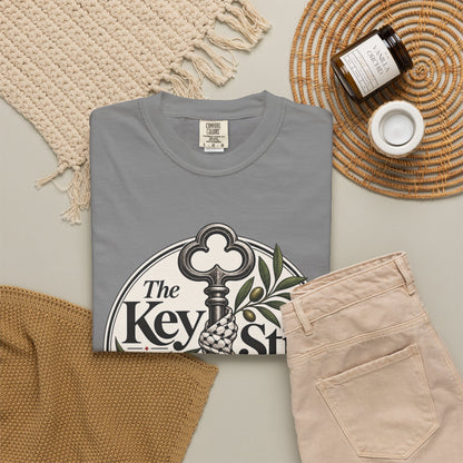 Key Still Fits T-Shirt — Vintage Skeleton Key Graphic Tee