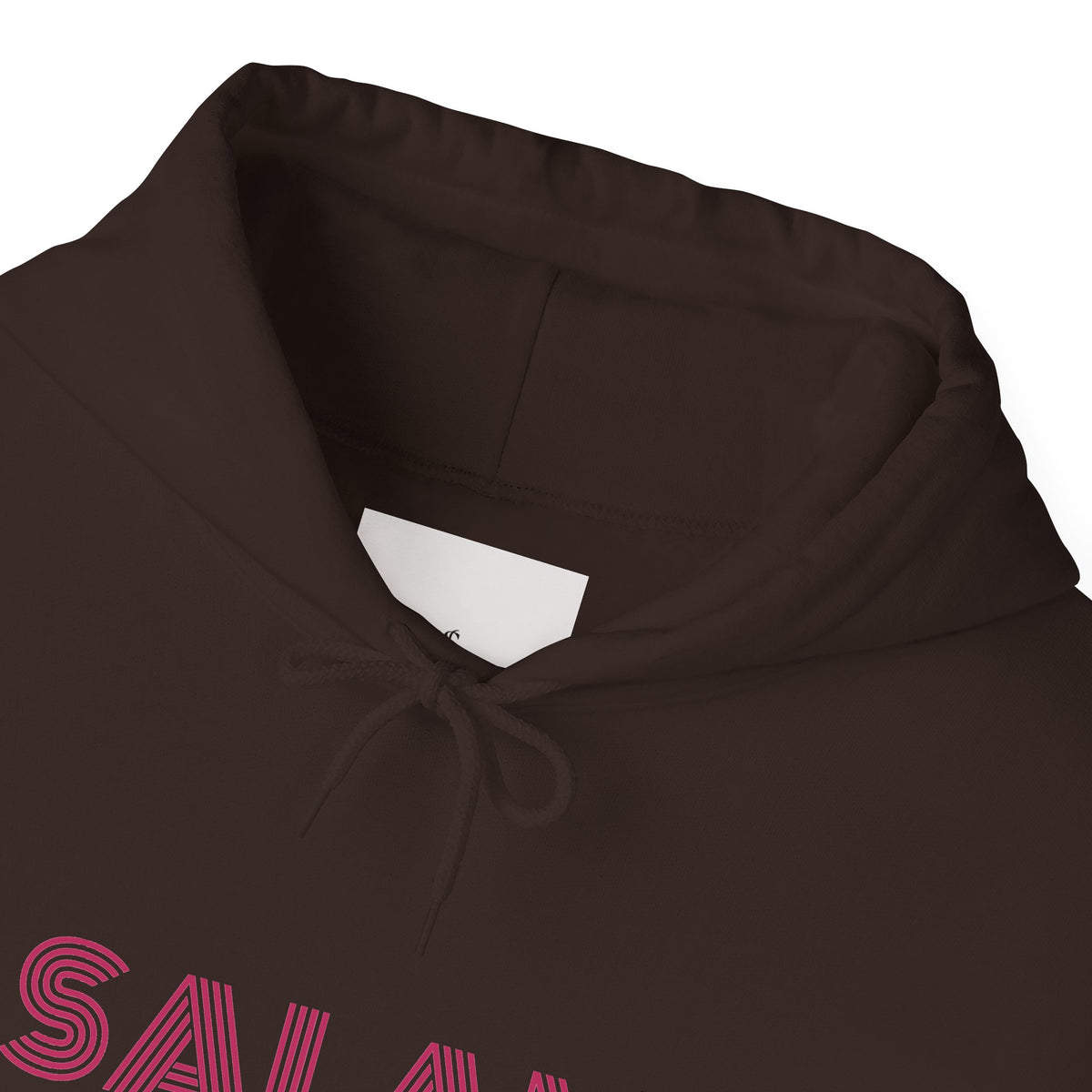 Salam Peace Hoodie — 'SALAM' Typography Peaceful Message Sweatshirt