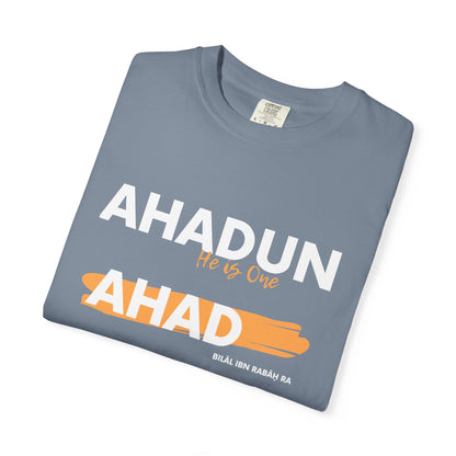 Ahadun Ahad T‑Shirt — Islamic Faith Statement Tee