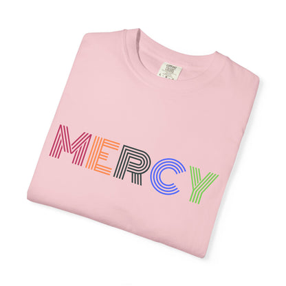 Mercy Multi Color Letters T-Shirt