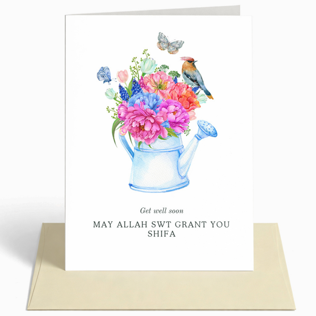 May Allah Grant You Shifa | Islamic Get Well Soon Greeting Card