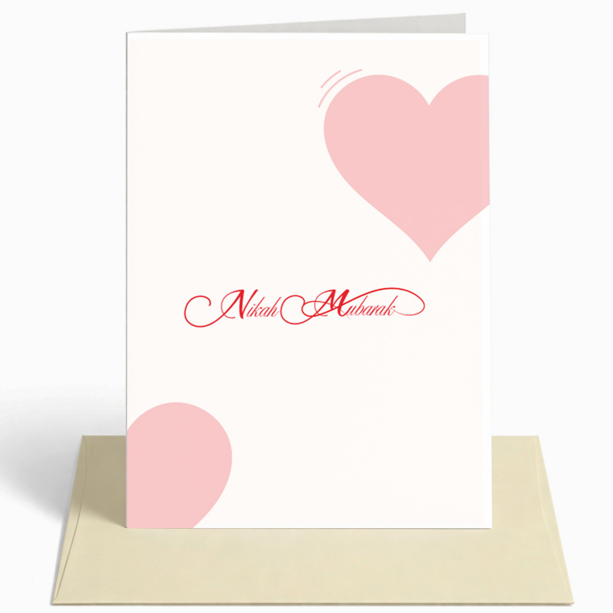 Nikah Mubarak Islamic Greeting Card | Nikah Mubarak Card