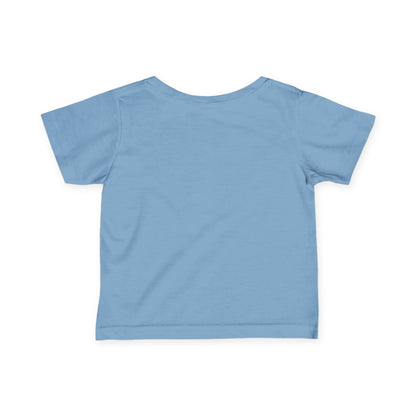 Infant Tee — "Made by Allah" Pastel Baby Shirt