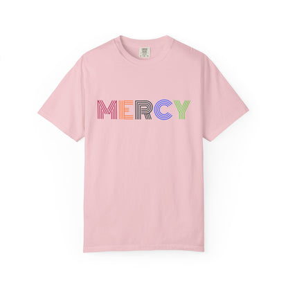 Mercy Multi Color Letters T-Shirt