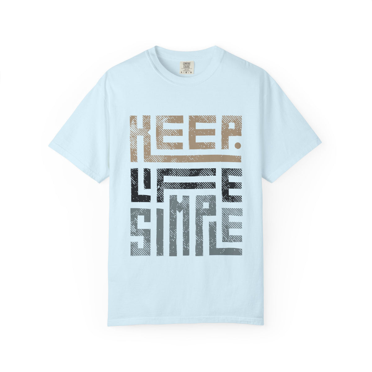 Keep Life Simple T-Shirt — Minimalist Inspirational Graphic Tee